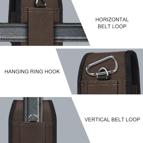 Image of ykooe Cell Phone Belt Holder Holster Case for Galaxy S20-S26 Ultra A17 A16