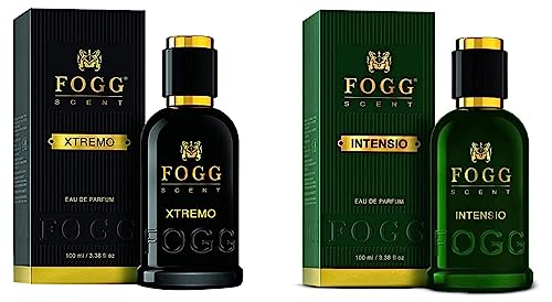 Image of Fogg Xtremo Scent For Men, 100ml & Scent Intensio For Men, 100ml (Spray)