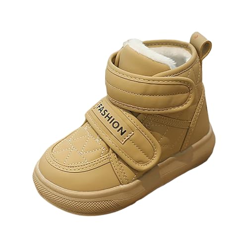 IWIHMIV Toddler Ankle Boots Girls Winter Shoes Snowboots Boys Winter Shoes Toddler Slip On Snow Boots Kids' Snow Boots