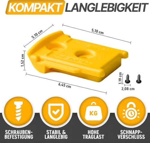 Support DeWalt 20V 60V pour libérer l'espace de votre atelier - 3
