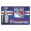 New York Rangers Dynasty Starter Mat Accent Rug - 19in. x 30in.