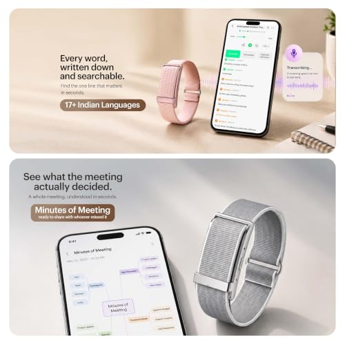 Image of URBAN ARC Note - India's First AI Meeting Recorder Smart Fitness Band