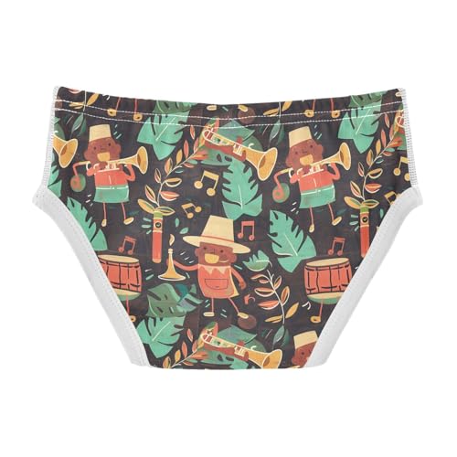 visesunny Boys Potty Training Underwear Clay Cigar Drum Breathe Cotton Briefs Size 2T-8Y for Toddler2