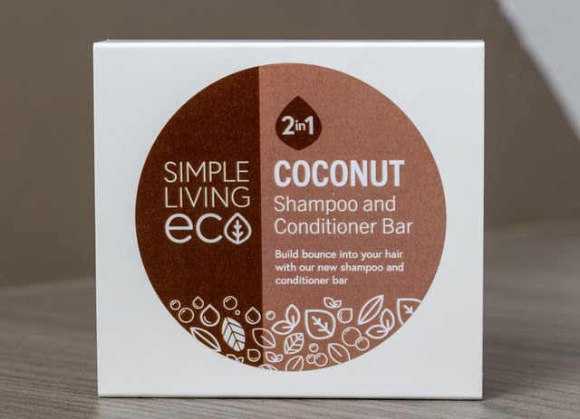 2-IN-1 Organic Shampoo and Conditioner Bar 75g-Coonut Shampoo and conditioner - Image 4
