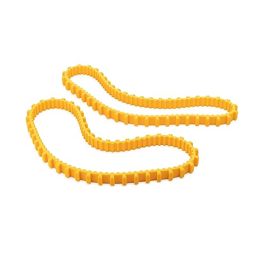 Dolphin Genuine Replacement Part — Durable, Multi-Surface Yellow Tracks for Traction and Movement (2PK) — 9985007-R2