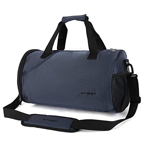 Bolsa de Gimnasio Deportiva Grande para Hombres y Mujeres, Bolsa de Lona de Viaje con Compartimento para Zapatos, Bolsa de Mano para la Noche, Bolsas de Entrenamiento para Gimnasio a Prueba de Agua Cover