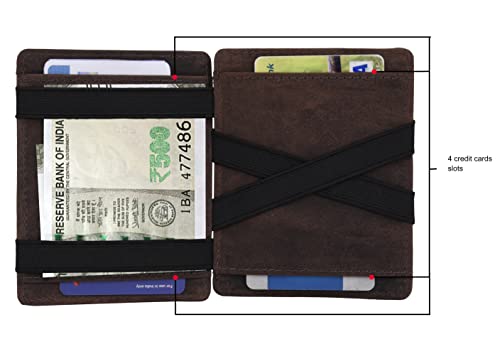 URBAN FOREST Vintage Brown Leather Magic Wallet for Men 5 4199zH3HbXL