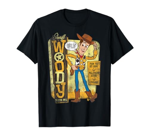 Disney Pixar Toy Story Sheriff Woody Talking Doll T-Shirt