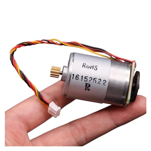 ZKLGS Stepper Motor, 100pcs RS-385 DC 12V-24V 10800RPM Micro High Speed Printer Motor + Speed Encoder Feedback + Magneti