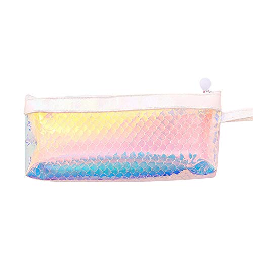 TININNA 1x Estuche Lápices Reflectante Láser Bolso