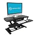 VersaDesk Power Pro - 40" Electric Height-Adjustable Desk Riser - Sit to Stand Desktop with Keyboard and Mouse Tray - Black