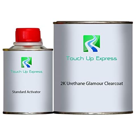 Touch Up Express Quart 2k Urethane Glamour Clearcoat with Standard Activator Cover
