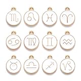 Schönes Aussehen: Unsere lebendigen Ornamente haben die Zeichen jeder Konstellation, sie bieten auch leuchtende Farben und bieten exquisite Dekorationsmöglichkeiten. Sie können damit Ohrringe, Halsketten, Armbänder, Anhänger, Schlüsselanhänger, Handy-Ornamente und andere Projektaccessoires herstellen, die sehr dekorativ sind.