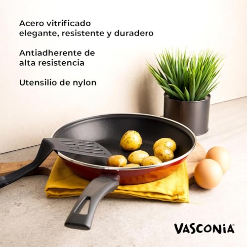 La mejor comparación de Sartenes vasconia favoritos de las personas. 6 sartenes vasconia marca Vasconia (3)