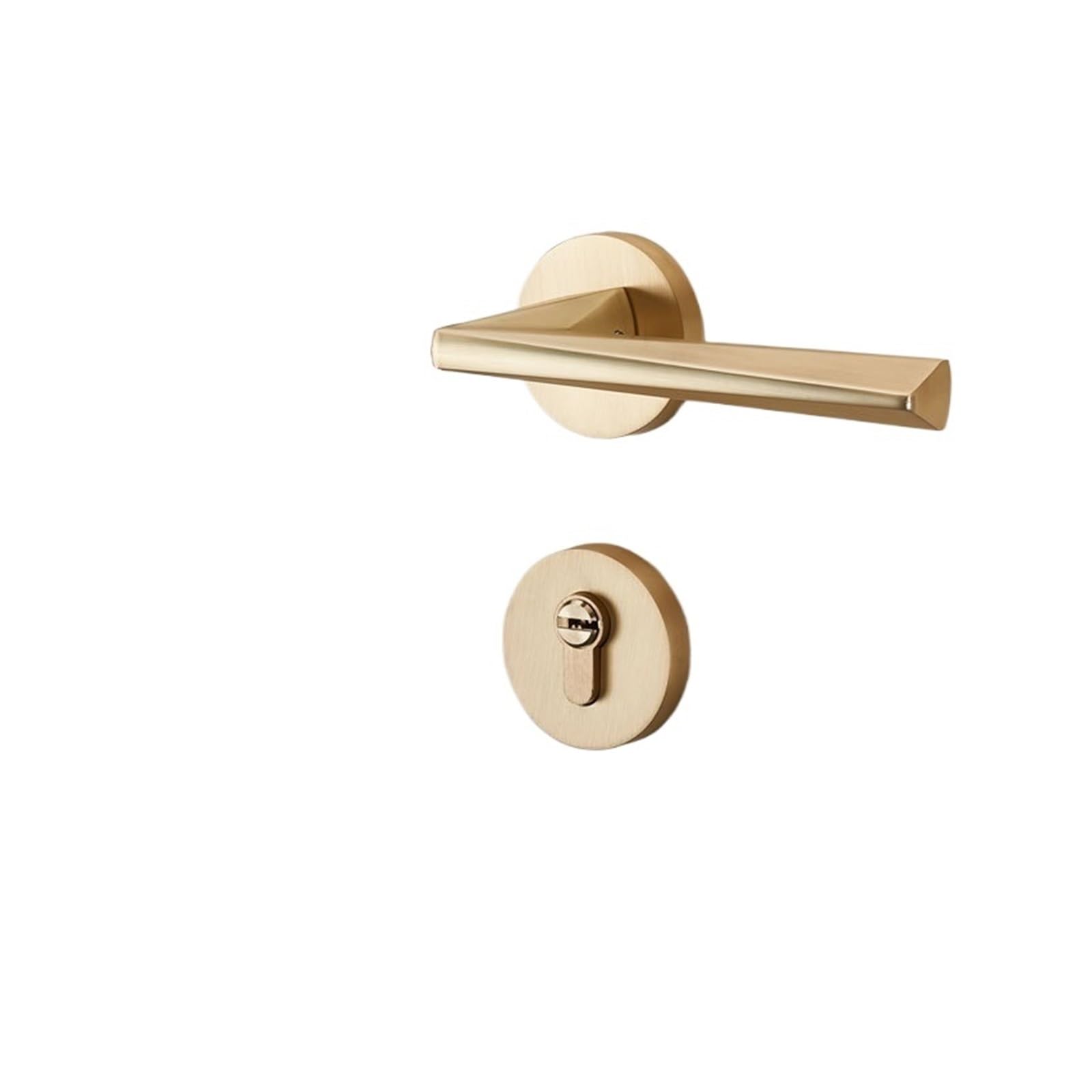 Magnetic Silent Door Lock Bedroom Handle