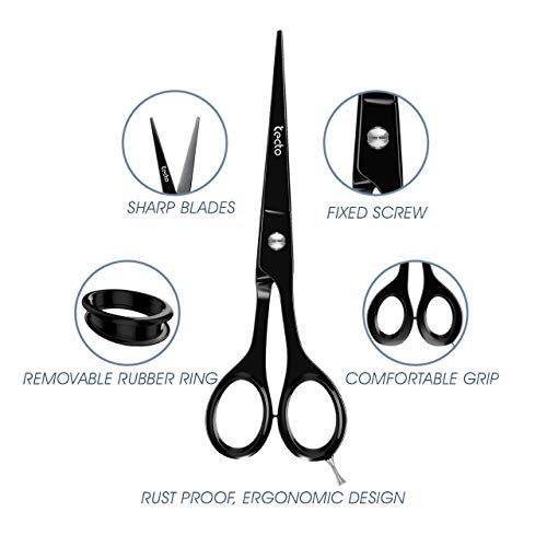 image for Tecto Professional Hairdressing Scissors 6'' Extra Sharp Stainless Ste