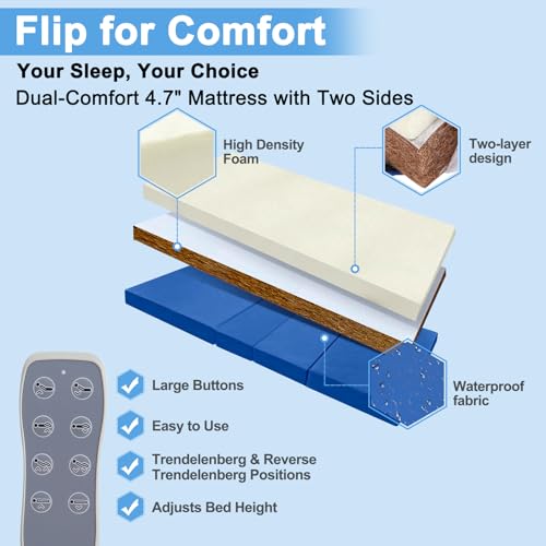 hospital bed electric high capacity 387