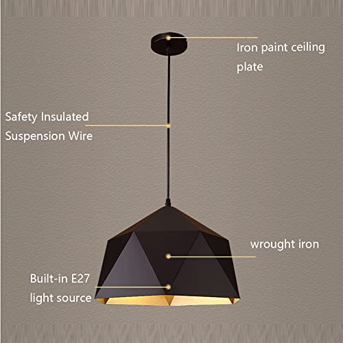 Amerikaanse Kroonluchter Metalen Kap Industriële Hangende Plafondlamp Keuken Eiland Retro Industriële Lamp Voor… - Afbeelding 7
