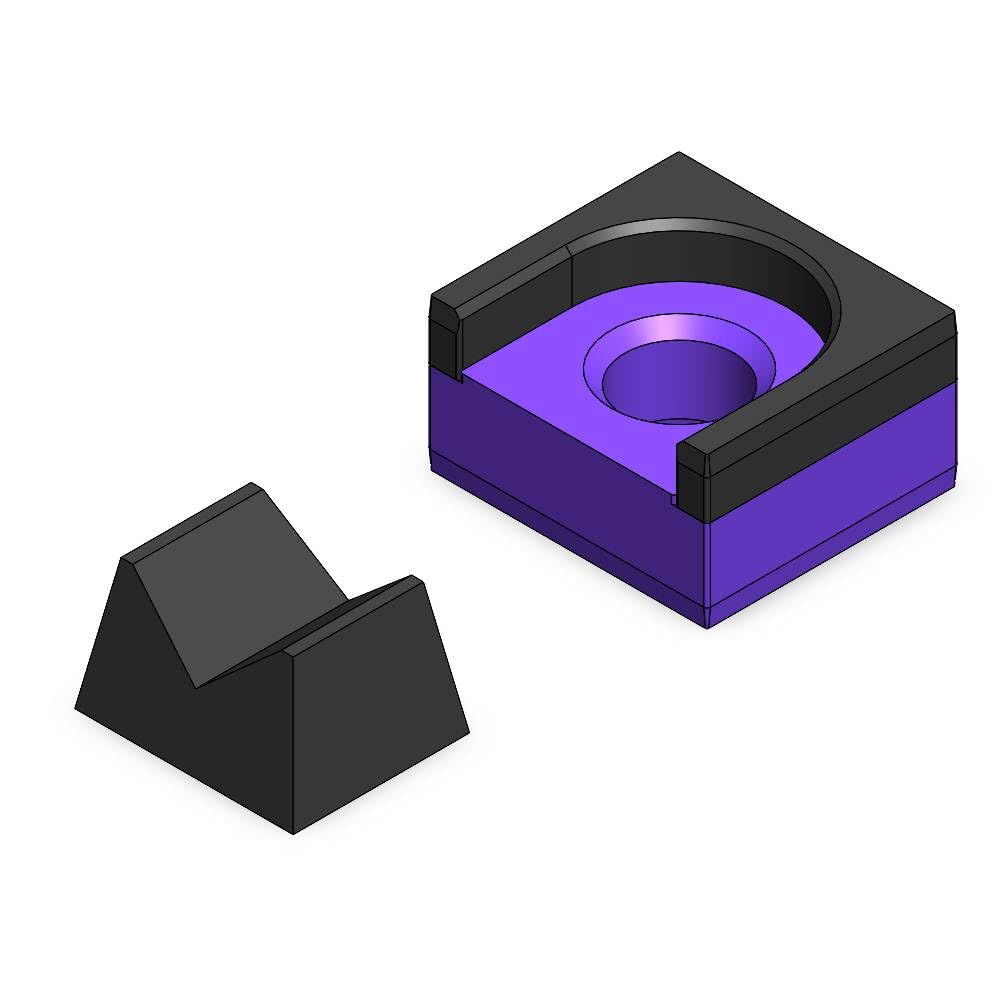 MagAttach Ratchet Organizer Kit (3/8", Purple/Black)