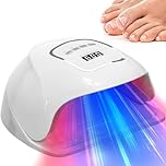 iKeener Nagelpilz Lasergerät, 15 * 470nm Blaulicht & 30 * 650nm Rotes Licht Nagelpilz Laser gegen Nagelpilz für den Gesamten Fuß, Sicher und Wirksam