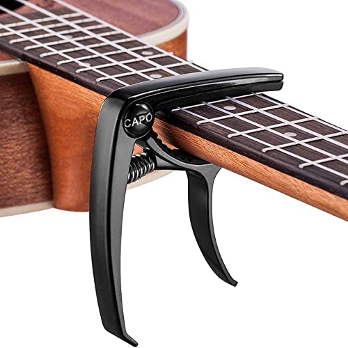 EURYTKS Capo de Guitare ukulélé Professionnel Capo, avec 10 médiators de Guitare 2 Supports de médiators, pour ukulélé… - Les Beatles, Paul McCartney, John Lennon, RIngo Starr, George Harrison EURYTKS Capo de Guitare ukulélé Professionnel Capo, avec 10 médiators de Guitare 2 Supports de médiators, pour ukulélé… – Image 4