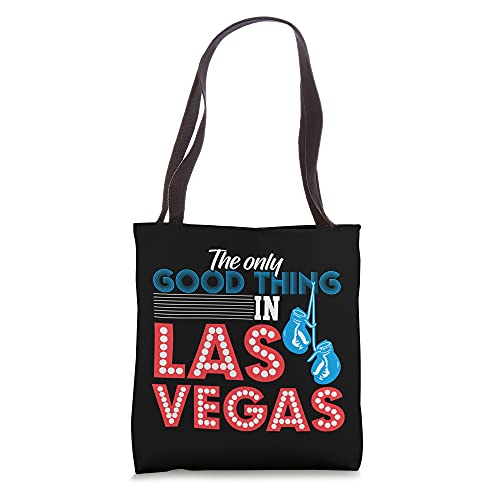 Las Vegas Boxing Gloves Club Fighter Tote Bag