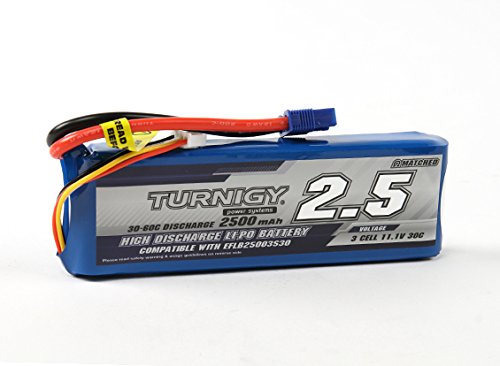 Turnigy EFLB25003S30 - Batteria Lipo EC3 (E-flite