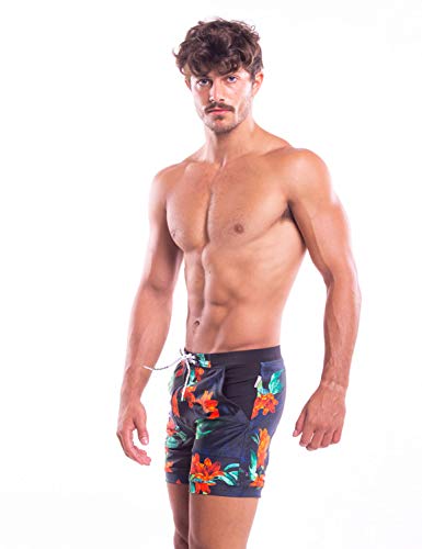 Taddlee Sexy Men Swimwear Swimsuits Swim Boxer Trunks Brief Bikini Bathing Suits(M) Red - Thumbnail 2