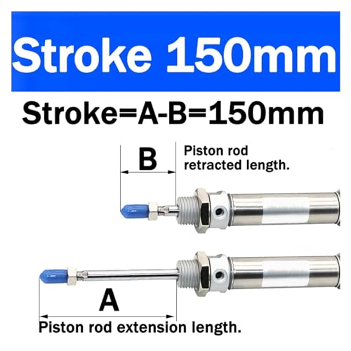 Cylindre pneumatique pour automatisation de précision et guidage linéaire compact - 8