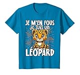 C'est mon dessin de léopard. C'est mon costume humain, je suis un léopard. Dicton drôle avec un animal mignon.
