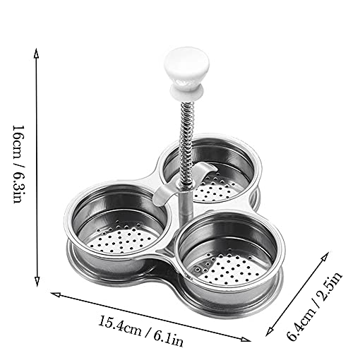 Fornello per Uova, Cuociuova in Acciaio