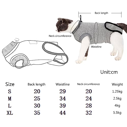 Roupas para gatos, animais de estimação após cirurgia, colete para gatos, estilo fruta, tecido de re