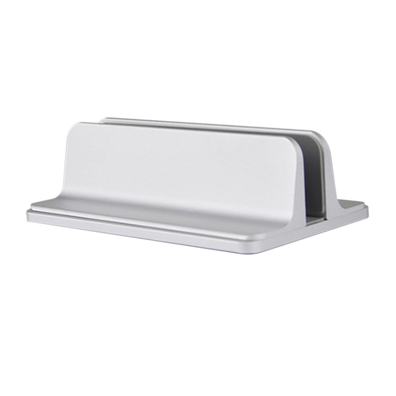 1pezzi Supporto Laptop Verticale Regolabile Di Porta Notebook Salvaspazio Design Elegante e Antigraffio Per Casa e Ufficio