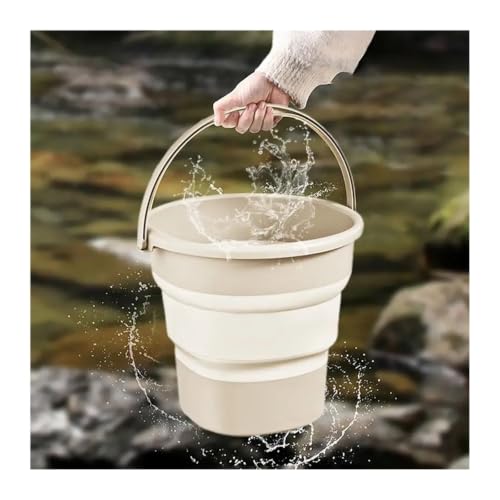 Seau de pêche portable de 9L rétractable pour optimiser l'espace de stockage - 4