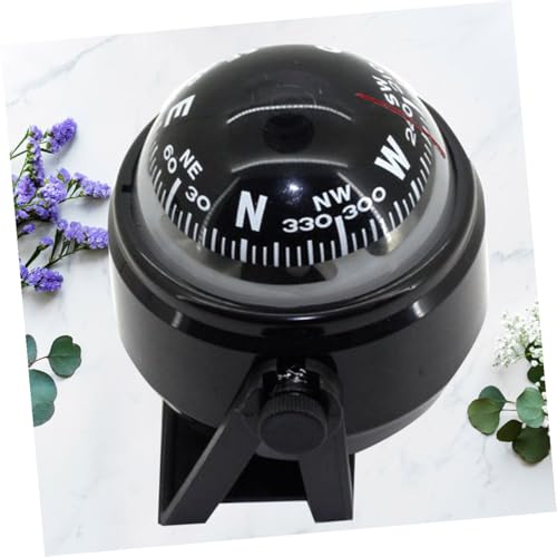 Brújula magnética profesional Garneck para exterior negra miniatura 7