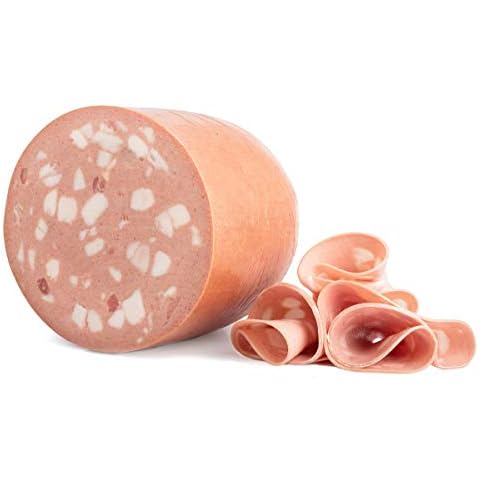 Italienische Mortadella Salumi Pasini® | Nach klassischer Art mit Pistazien | Hälfte | 3 kg | Traditionelles italienisches Produkt | Gluten- und laktosefrei Cover