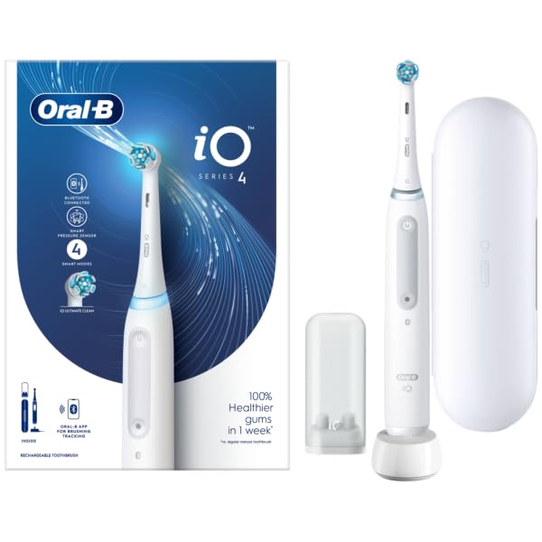 CEPILLO DENTAL BRAUN ORAL-B IO-4 MAGNETIC BLANCO