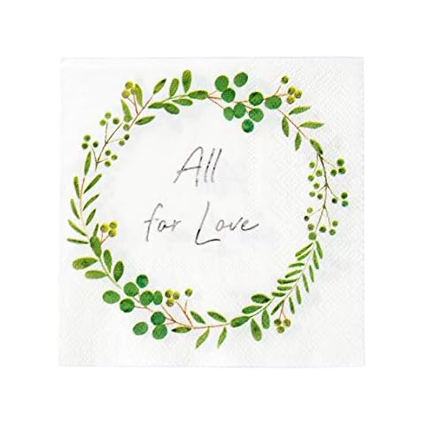 Talking Tables All For Love Wedding Napkins Cover