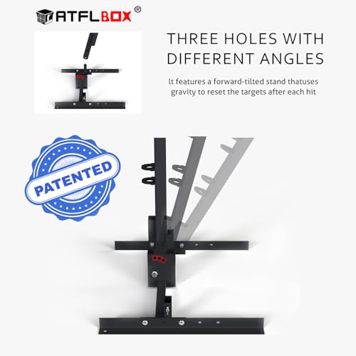 Cible en acier pour tir Atflbox AR500 résistant aux impacts de compétition