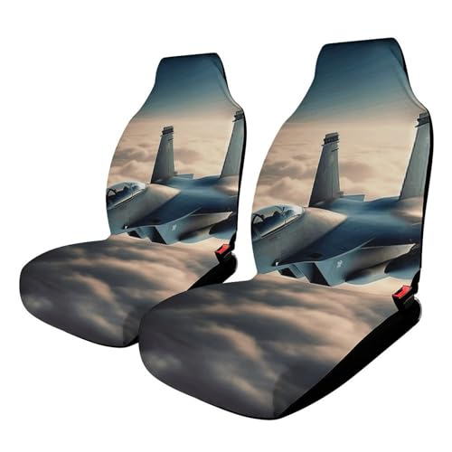 Housse de siège de voiture universelle imprimé avions élastique
