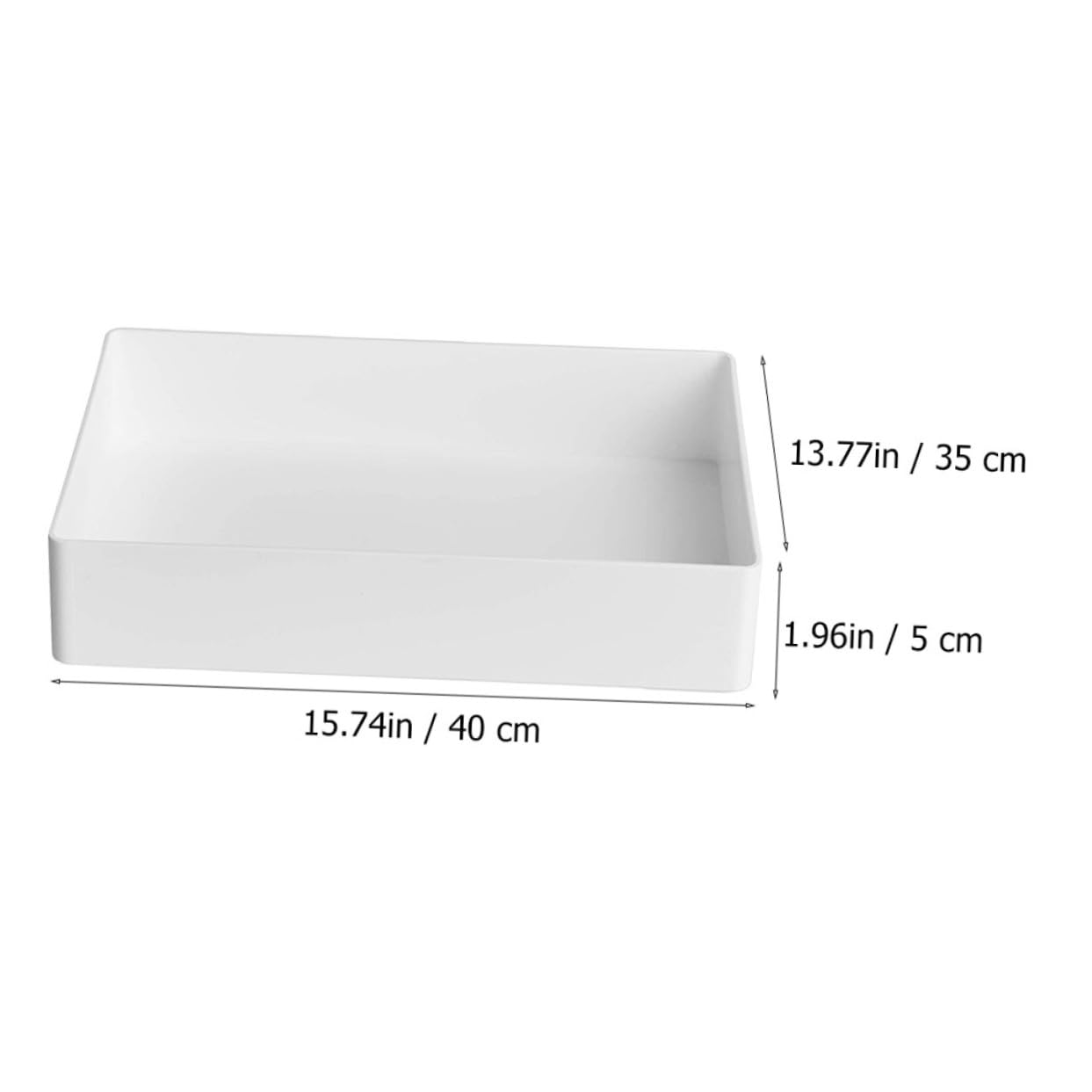Cabilock Bandeja de Almacenamiento de Polipropileno Pp para Laboratorio, Transportable Prueba de Fugas, Adecuada para Pequeños Consumibles