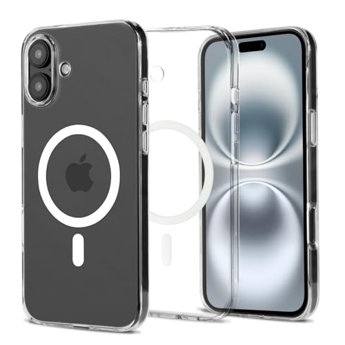 Coque iPhone 16 antichoc militaire et transparente MagSafe