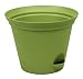 Missry Associates Misco Self Water Flare Avocado Planter, 13.8-Inch