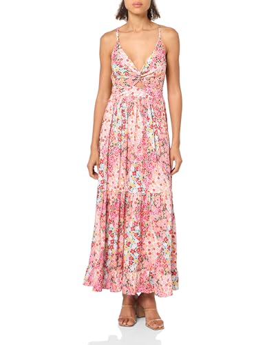 Image of Angie Women's Angie Women's Floral Maxi Dress with Cutout