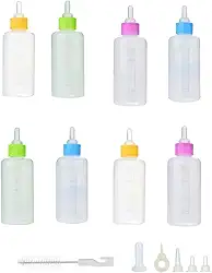 Mamadeira Pet Gato Cao Cachorro Filhote 60ml Kit 2 Unidades Cor Sortida Animal de Estimaçao Amamentaçao Seguro Higienico