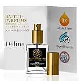 ASMARKET Comparable to Delina Alcohol-Free Perfume Oil – 15ml Travel Size Sprayer Glass Bottle, Long Lasting Fragrance, 98% True-to-Scent, Clean Scent Perfume, Main Accords- Floral, Sweet, Rose, Musky