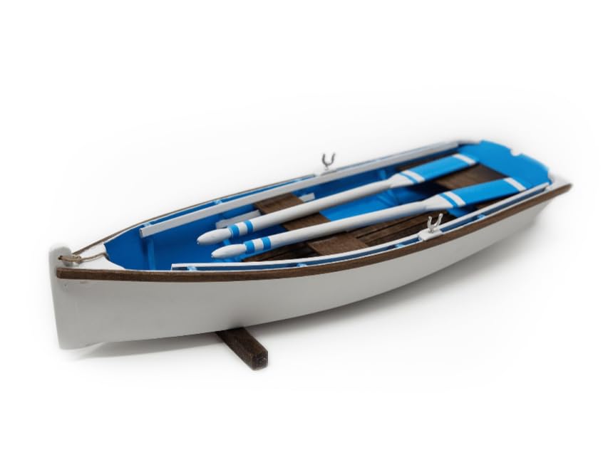 Midwest The Skiff 1:12 Scale - MID967 Ship Wooden Ship Model Building Kit for Adults DIY Woodcraft Self Assembly