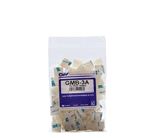 GW Kabelbinder-Technik GMB-3AC - Placas Autoadhesivas