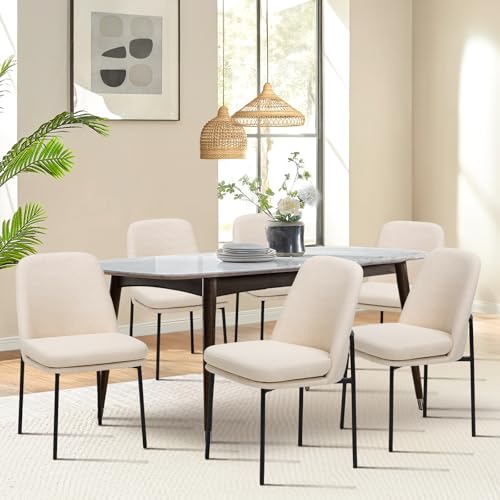 Fabric Upholstered Dining Chair Set
