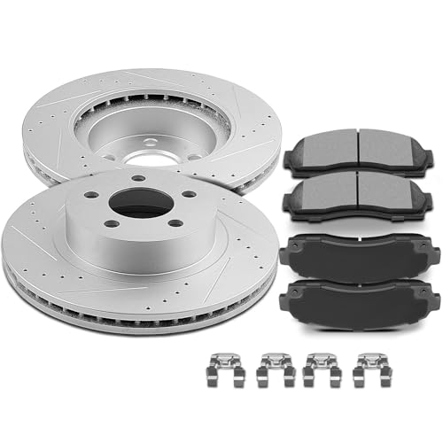 SCITOO Front 12.01" Brake Pads and Rotors Kits Fit For Ford For Explorer Sport 2001-2003,For Explorer Sport Trac 2001-2005,For Ranger 2003-2011,For Mazda B4000 2003-2010